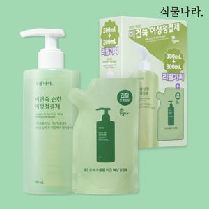 비건쑥 순한 여성청결제 리필 기획 300ml X 2개