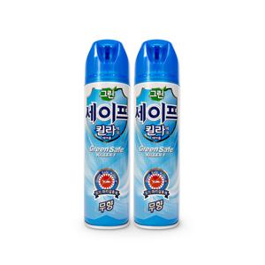 그린세이프 킬라에프 에어졸 무향 -2개 파리모기살충제 에프킬라 벌레퇴치제