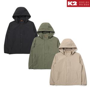 남성 가을 간절기 기본 바람막이 등산 방풍 자켓 KMU23153