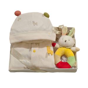 [롯데백화점]라리마우주복모자딸랑이 SET 07R517510/출산선물신생아선물 백일선물귀여운