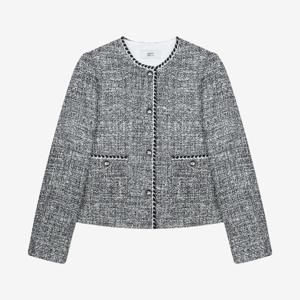 [정상가459,000원]테잎디테일트위드재킷BKJAC2106