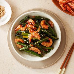 건새우마늘쫑볶음