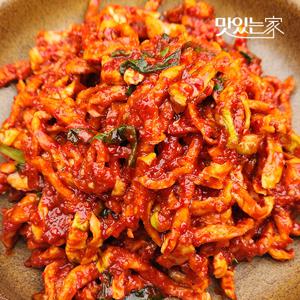 호랑이김치 제주무 월동무 꼬들꼬들 무말랭이 무침