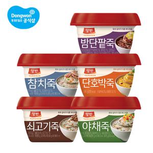 양반죽 285g×12개 야채/고기/호박/참치/단팥