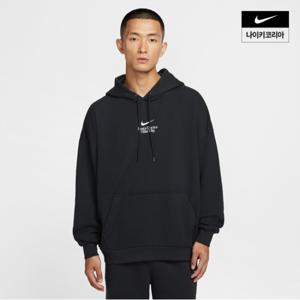 남성 스포츠웨어 클럽 오버사이즈 그래픽 풀오버 후디 IO2452-010