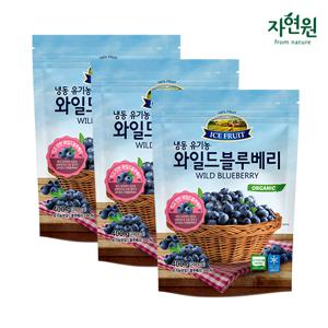 냉동 유기농 와일드블루베리 400g x 3팩