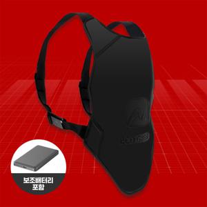 에코그린 USB 온열 열선 보온 방한 발열 조끼(보조배터리 포함)
