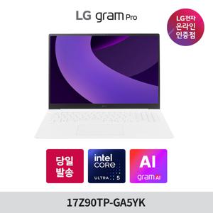LG 그램프로17 17Z90TP-GA5YK Ultra5 16GB 256GB 윈도우11 포함