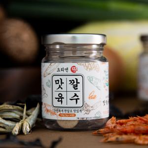 요리엔 딱 맛깔육수 한알 120g (3g x 40정) x 2 코인 멸치해물육수