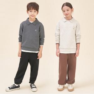 25FW 톤온톤 칼라 긴소매 & 긴바지 & 반소매 3PCS 상하 세트