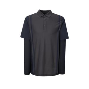 헤지스골프[BEST]남성 페이크 레이어드 선염 티셔츠HUTS5C613W3