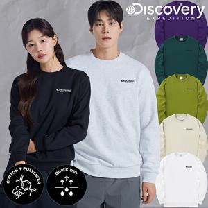 디스커버리 가격인하 남성/여성 공용 세미오버핏 덴버 맨투맨 DXMT33044
