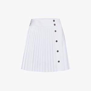 아코디언 플리츠 스커트 (화이트)