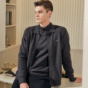 남성 가을카라가디건풀오버_2종세트