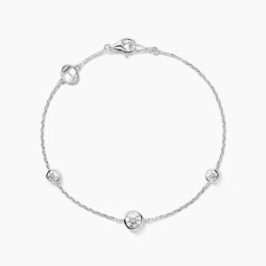 14K 랩다이아트리플베젤팔찌