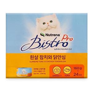 ksr 뉴트리나 비스트로 고양이용 캔사료 160g x 24입 크렌베리 영양