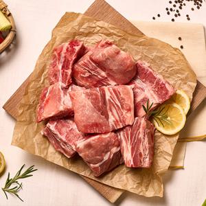 하늘돼지 국내산 돼지등뼈 4kg 돼지갈비 등갈비 찜갈비 돼지고기 한돈