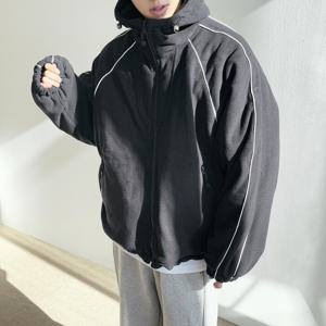 [브리치] 제로스샵 /  색감/핏보장  덤블 후리스 삥줄 헤비 집업 자켓