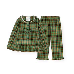 오르시떼 여아동 G121 브룬포레 긴소매 파자마 세트