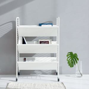 RATNER 책꽂이 트롤리 3단