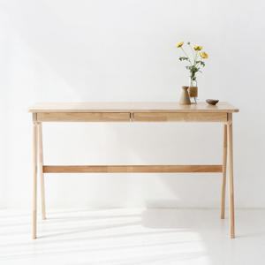 ENITO 원목책상 12055 고무나무