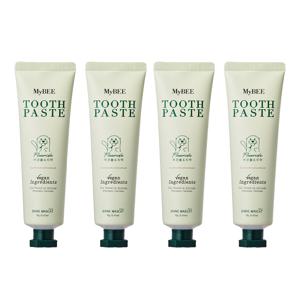 키즈 디어얼스치약 70g 4개(샤인머스켓향,불소 999ppm,아기용 유아치약)