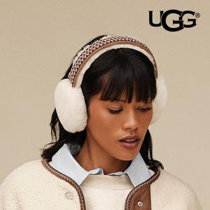 [25FW] 양털 로고 브레이드 귀마개 (타스만 쉽스킨 이어머프)