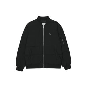 남성 나일론 퀼팅 다운 봄버 자켓 블랙 J326806-BEH