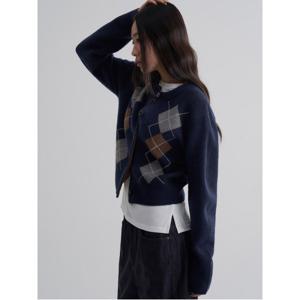 아가일 카디건  네이비 (355X5ALY2R)