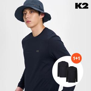 공식 신상 남성 여성 등산복 E_1+1 테크드라이 긴팔티 GMM25291Z1 (정가 82,000)