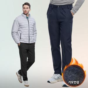 날마다 따뜻한 남성 기모 등산 바지 빅사이즈 등산 아웃도어 스판 팬츠(SI23LP089M)