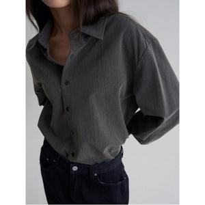 스트라이프 셔츠  애쉬 (325X64LY14)