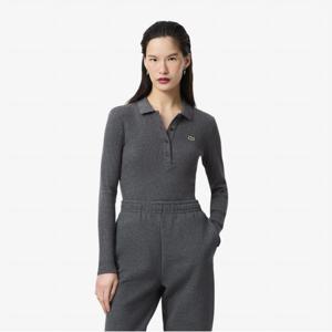 여성 립조직 긴팔 폴로 셔츠 DF5281-55N 050