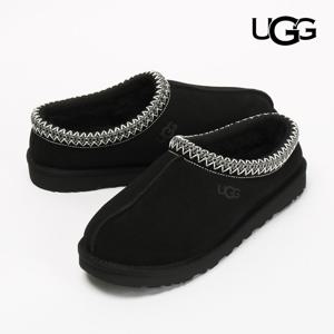 [정상가 229,000원] 털슬리퍼 타스만 겨울 양털 실내화 남성 블랙 5950-BLK