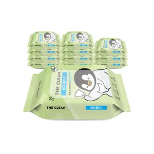 비데 물티슈 더클린 미스터펭 휴대 20매 12팩