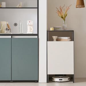 라미 로봇 청소기 수납장 실속형 오픈형 도어형 틈새 로보락 보관함 국내생산 5색상