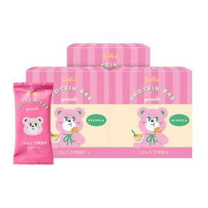 노티드 그래놀라 단백질바 3박스(총30개입) / 프로틴바 무설탕