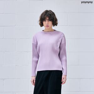 yoyoyoy여성[최초가 109000원] 사이드 오픈 루즈 플리츠 티셔츠 핑크_AI02WNPTS02