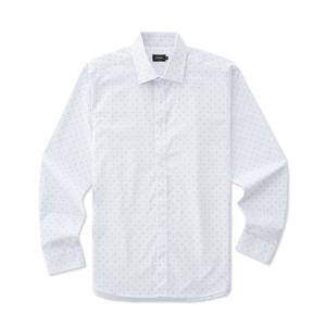 [STCO] 화이트 슬림핏 올오버 셔츠-SDSTC06SAW