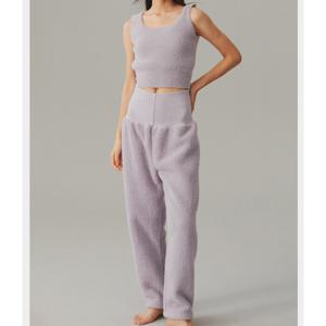 [브리치]  / 여성 극세사 나시 팬츠 홈웨어 잠옷세트 수면 파자마 (5color)