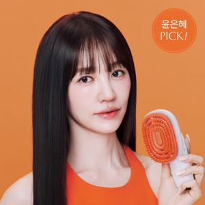 릴리이브 그로우턴 브러쉬 스팀부스터 1개 리프팅 스케일링 탈모완화 두피 마사지기