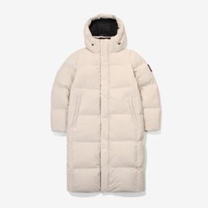 휠라 후드 스트레치 구스다운 롱패딩 자켓 FS2DJF4103X_PBG