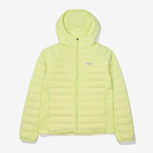 휠라 여성 후드 우븐 다운 경량패딩자켓 FS2DJF4251F_LEN