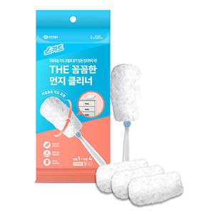 스카트 THE 꼼꼼한 먼지클리너 핸들 1개+리필 4입