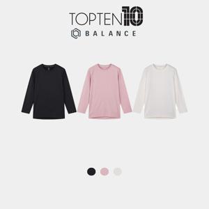 [정가29900원]여성 기모 쿨링 루즈핏 긴팔 티 MBE4TS2255