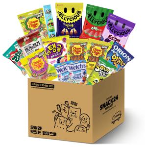 스낵24 젤리스쿨에디션 젤리 스낵선물세트 15p