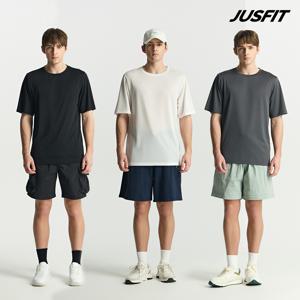 [최초가 49,000원] [저스핏] 남성 기능성 티셔츠 4종세트 택일