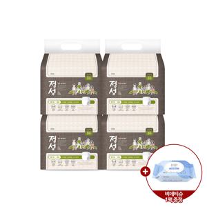 정성 요실금 성인기저귀 팬티형 대형 10매입 4팩+비데티슈 1팩