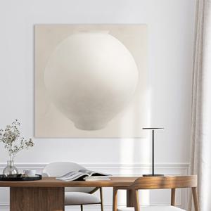 Serene 달항아리 캔버스 액자_대형 40호[80.3x80.3cm]