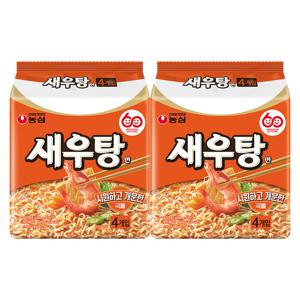 새우탕면 4입 x 2개/총8입